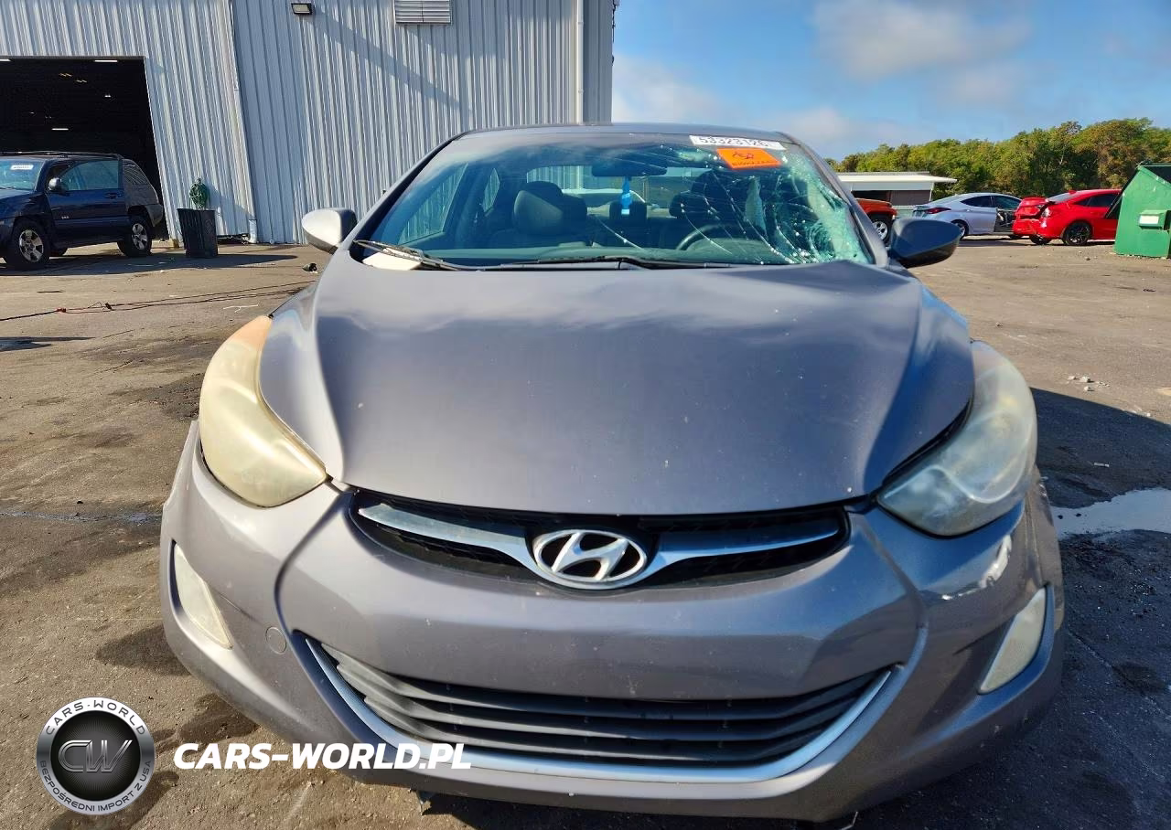 2012 Hyundai Elantra Gls VIN:5NPDH4AE9CH078277 - 5
