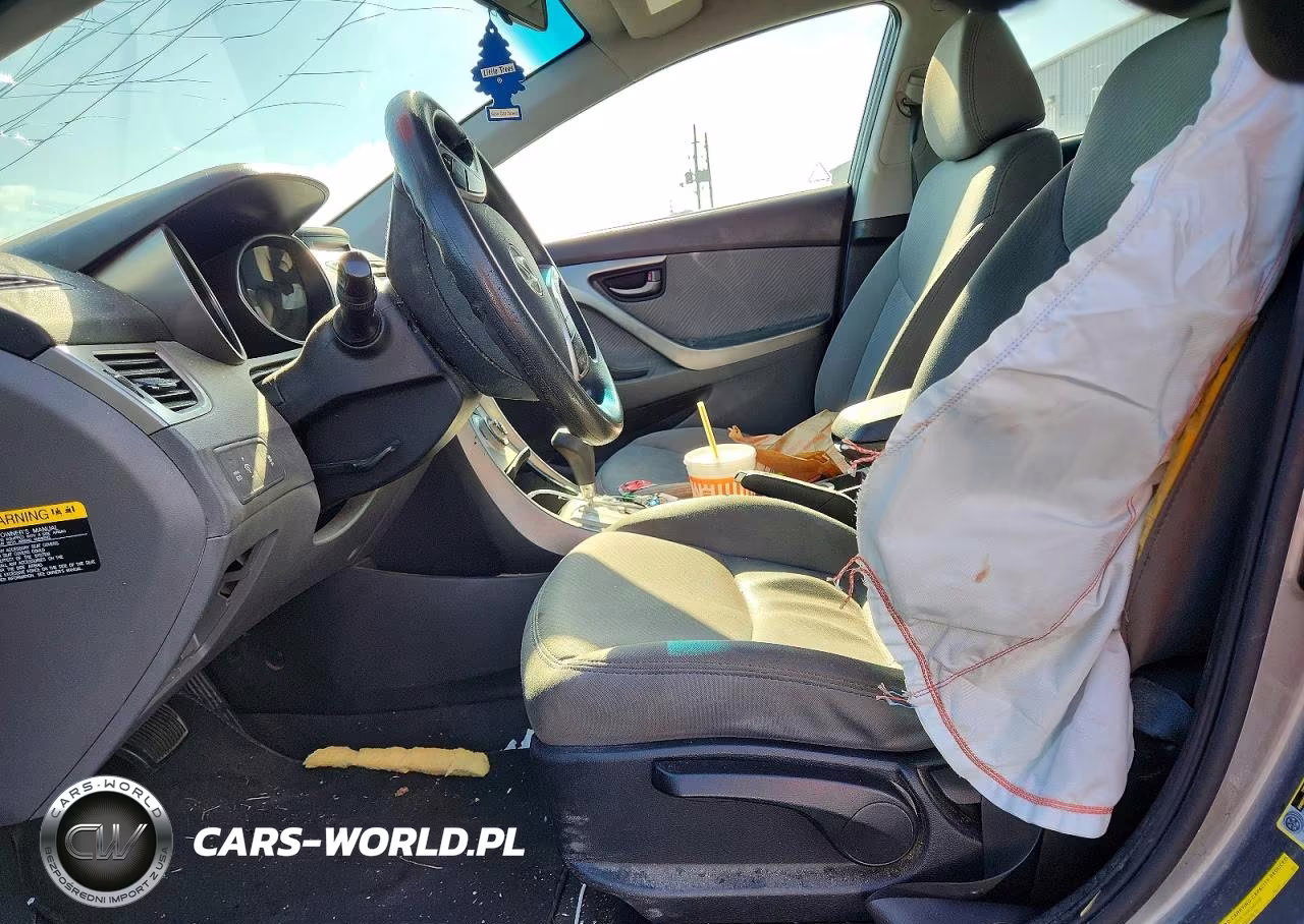 2012 Hyundai Elantra Gls VIN:5NPDH4AE9CH078277 - 7