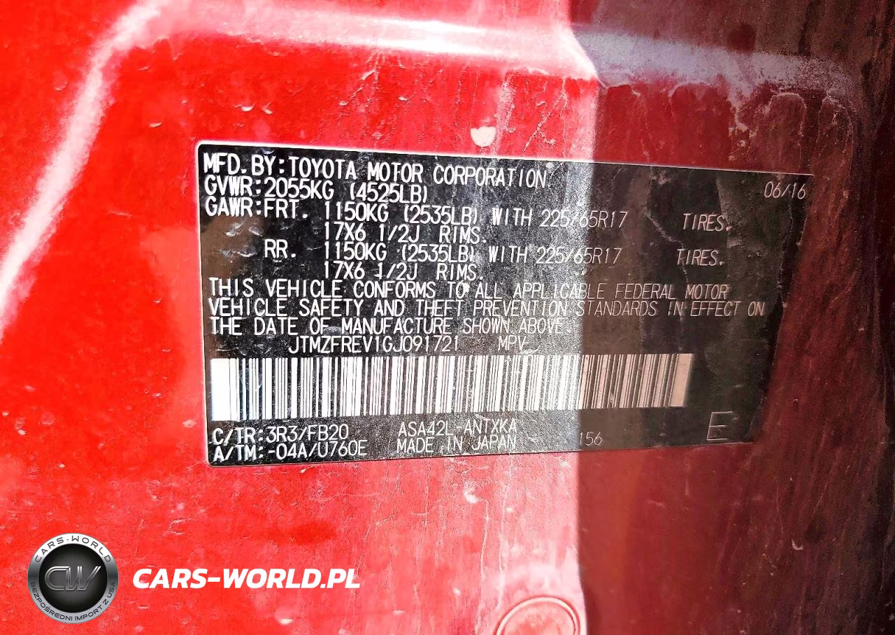 2016 Toyota Rav4 Le VIN:JTMZFREV1GJ091721 - 13