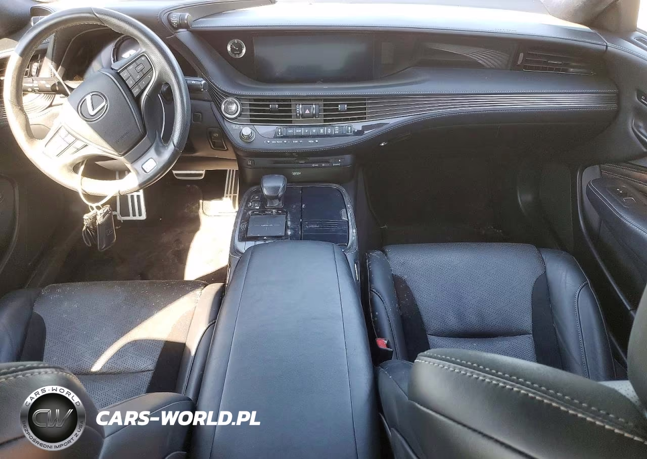 2018 Lexus Ls 500 F Sport VIN:JTHB51FFXJ5001848 - 8