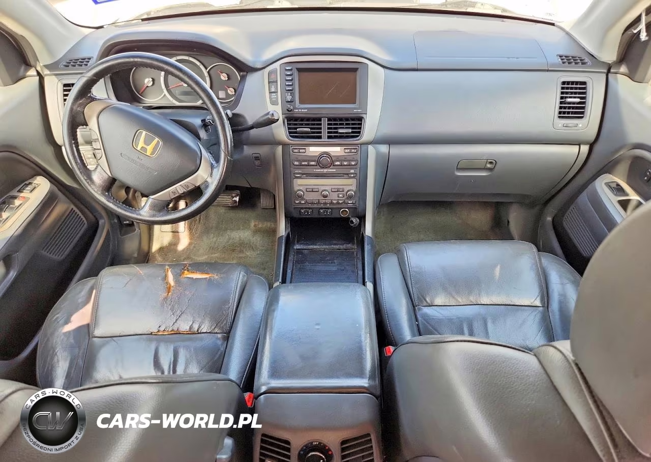 2006 Honda Pilot Ex VIN:2HKYF18726H528580 - 8