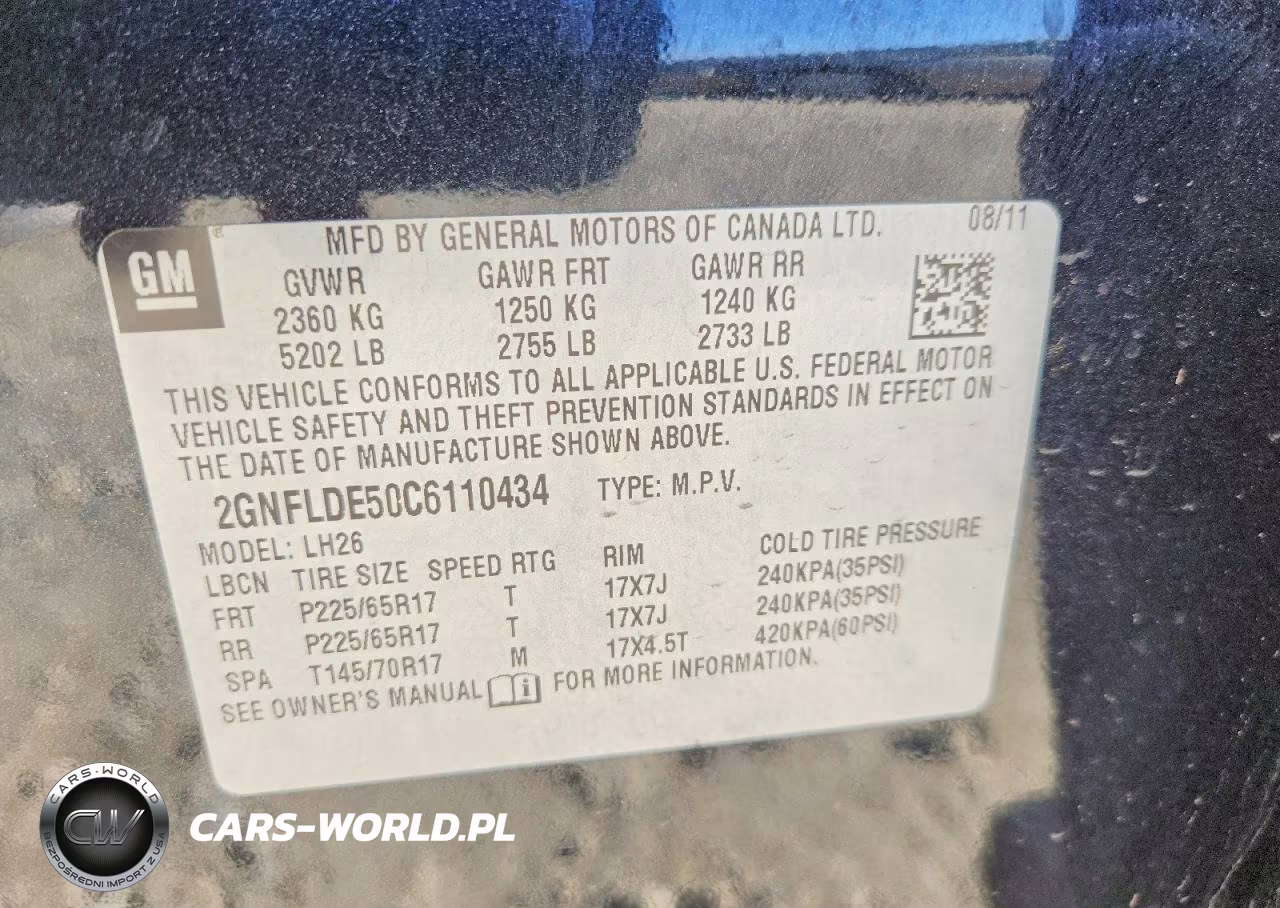 2012 Chevrolet Equinox Lt VIN:2GNFLDE50C6110434 - 13