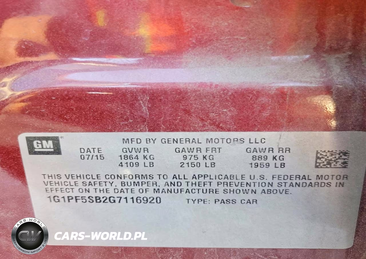 2016 Chevrolet Cruze Limited Lt VIN:1G1PF5SB2G7116920 - 12