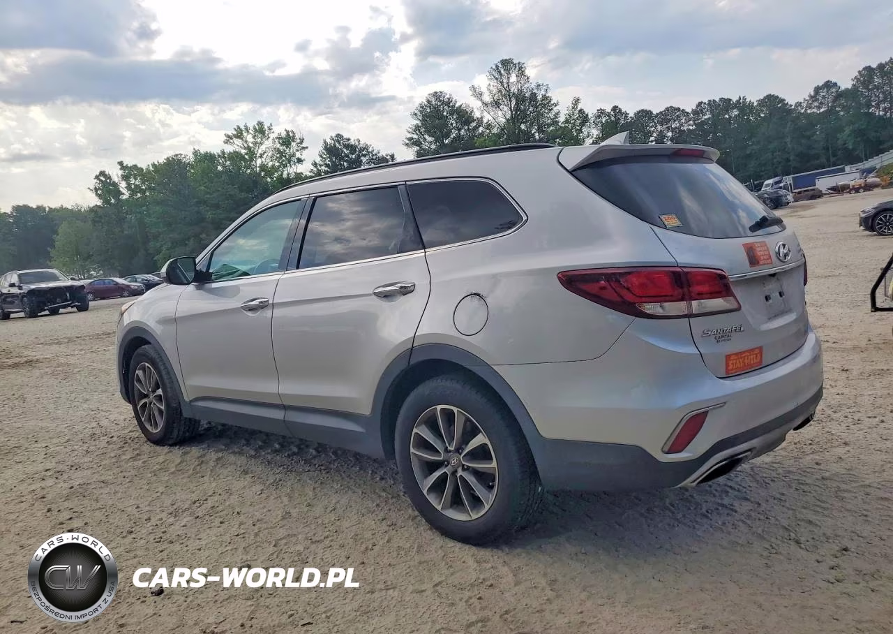 2017 Hyundai Santa Fe Se VIN:KM8SMDHF8HU177361 - 2