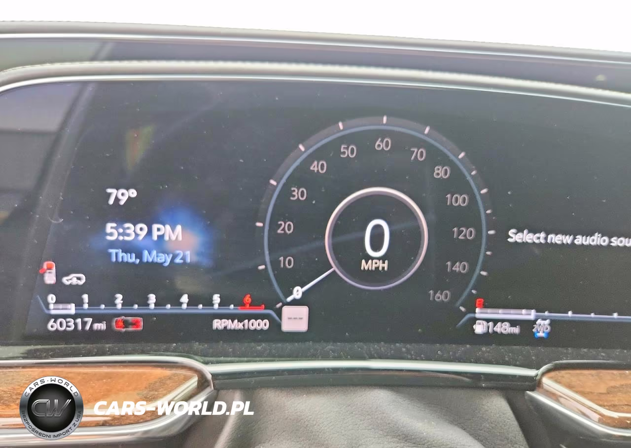 2021 Cadillac Escalade Esv Premium Luxury Platinum VIN:1GYS4MKL5MR319465 - 9