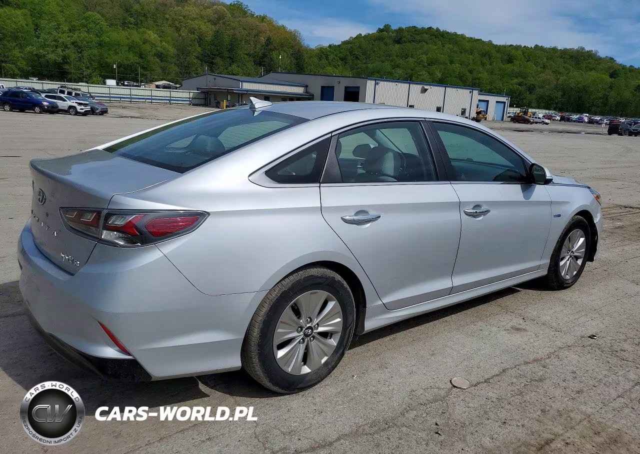 2018 Hyundai Sonata Hybrid Se VIN:KMHE24L3XJA087362 - 3