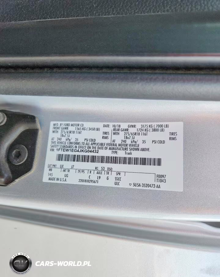 2018 Ford F150 Supercrew VIN:1FTEW1EG4JKG04432 - 12