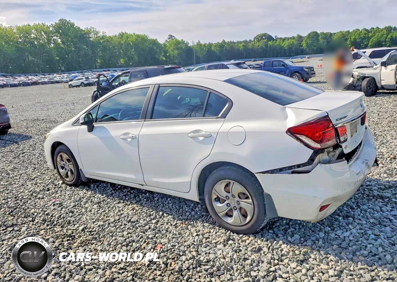 2013 Honda Civic Lx VIN:19XFB2F50DE003111 - 2