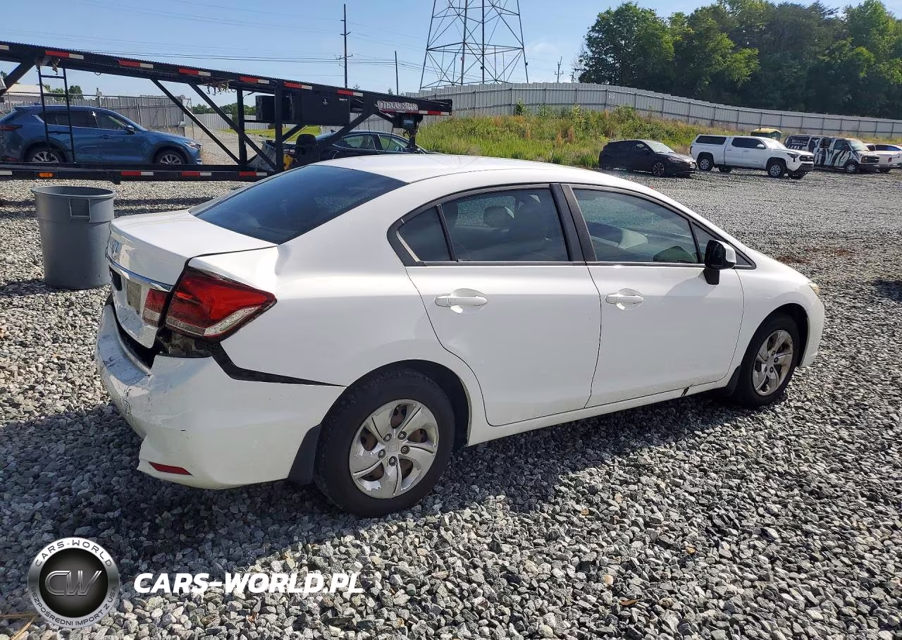 2013 Honda Civic Lx VIN:19XFB2F50DE003111 - 3