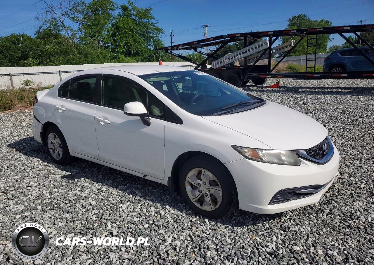 2013 Honda Civic Lx VIN:19XFB2F50DE003111 - 4