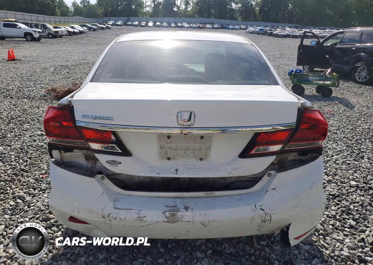 2013 Honda Civic Lx VIN:19XFB2F50DE003111 - 6