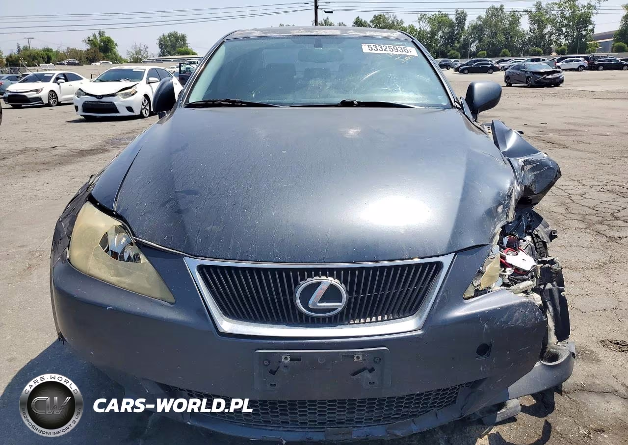 2007 Lexus Is 350 VIN:JTHBE262372012476 - 5