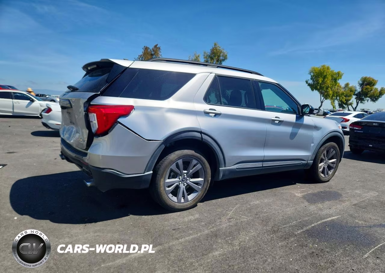 2022 Ford Explorer Xlt VIN:1FMSK8DH4NGA12356 - 3