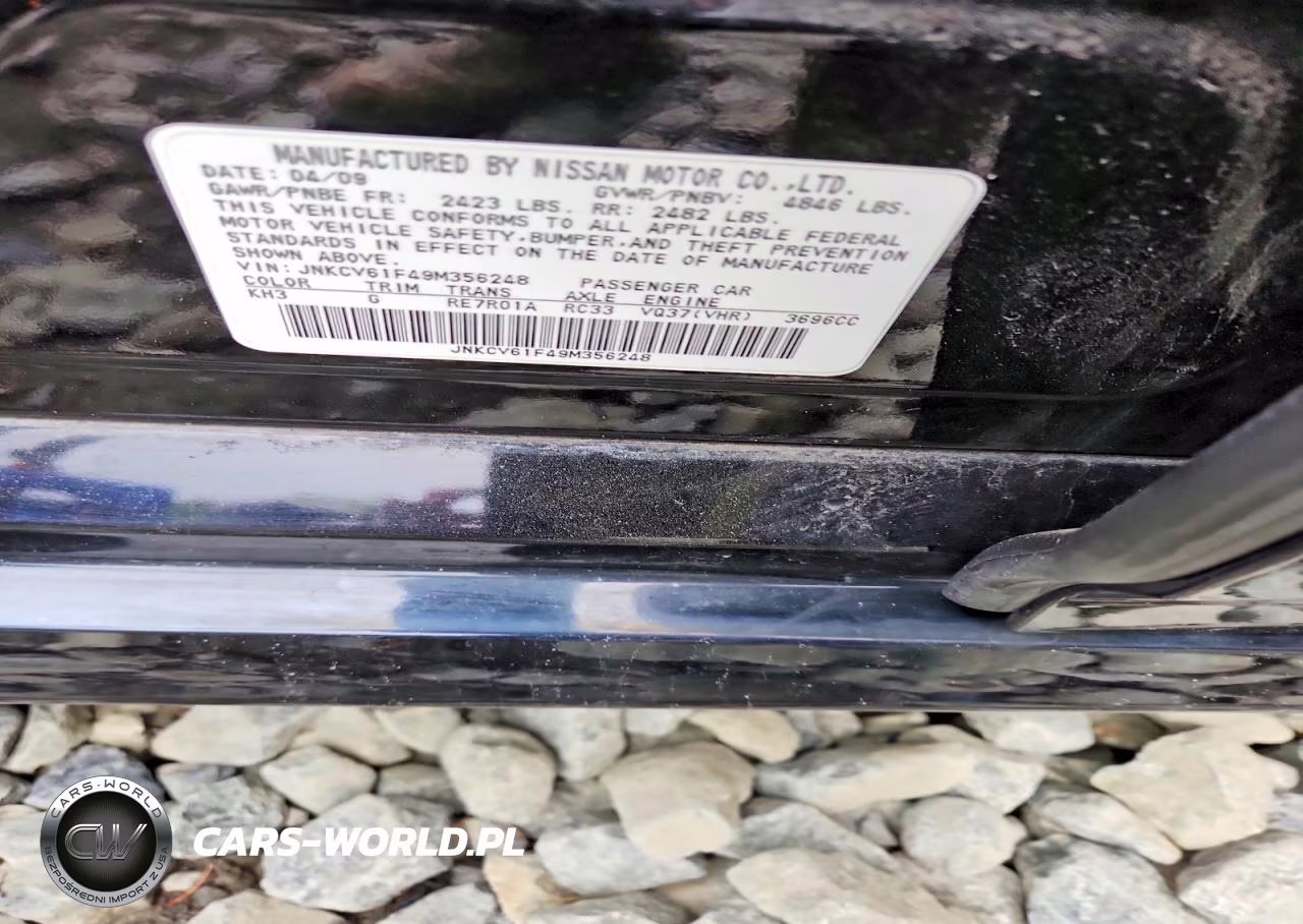 2009 Infiniti G37 Sedan X VIN:JNKCV61F49M356248 - 12