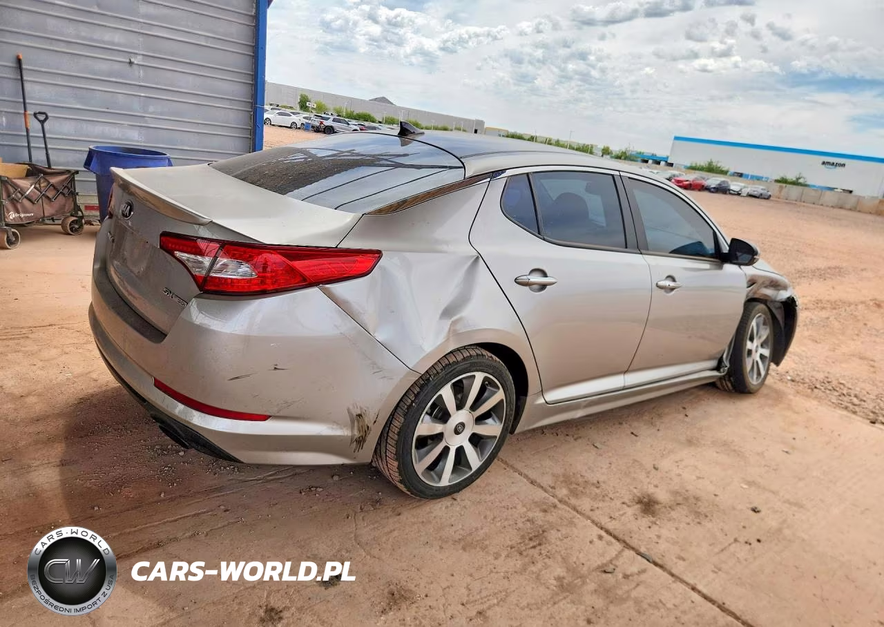 2012 Kia Optima Sx VIN:5XXGR4A61CG034806 - 3