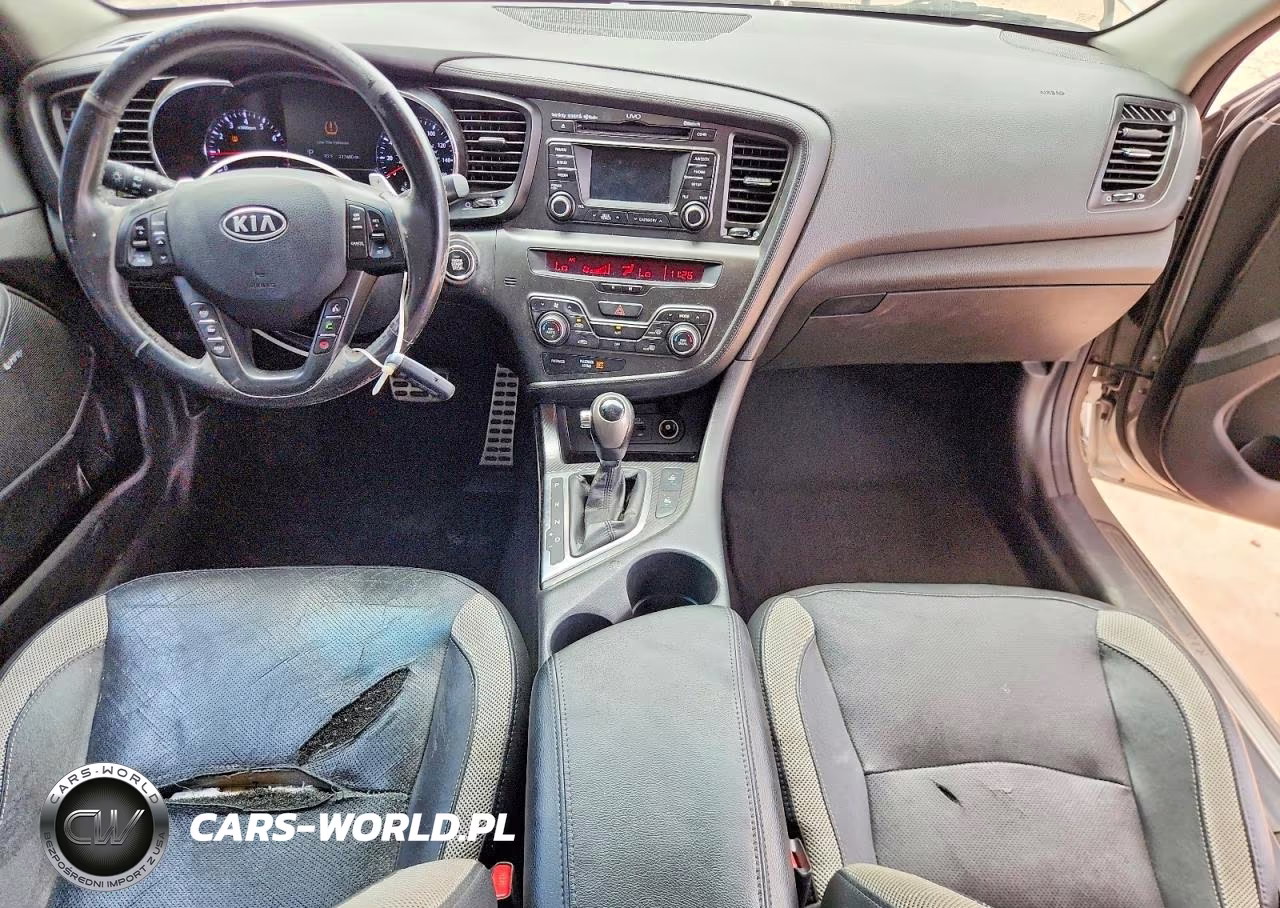 2012 Kia Optima Sx VIN:5XXGR4A61CG034806 - 8