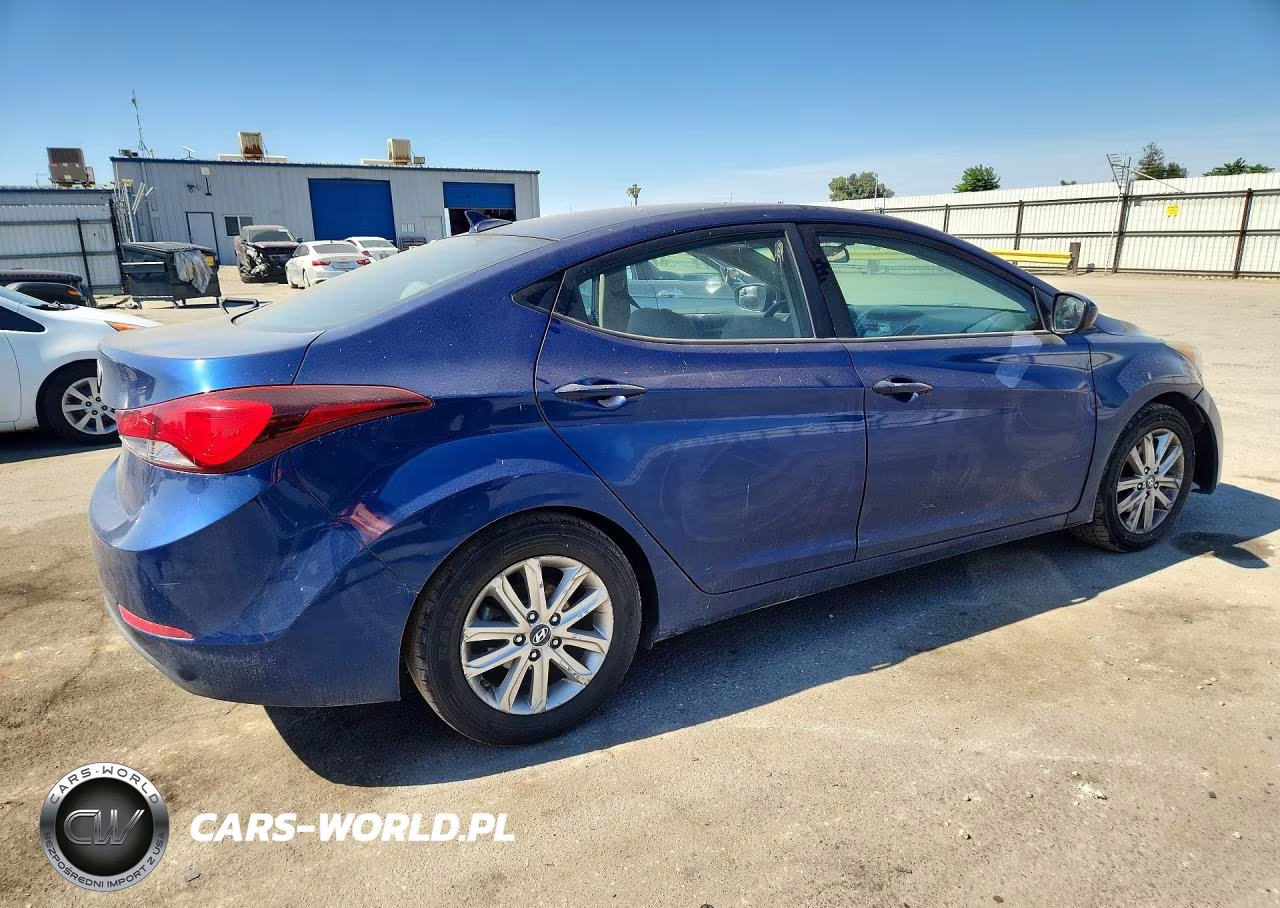 2015 Hyundai Elantra Se VIN:5NPDH4AE5FH589697 - 3