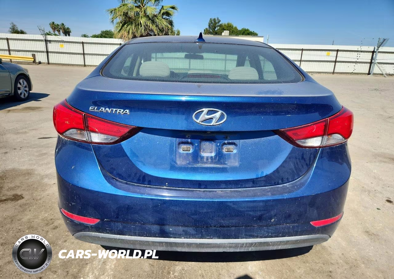 2015 Hyundai Elantra Se VIN:5NPDH4AE5FH589697 - 6