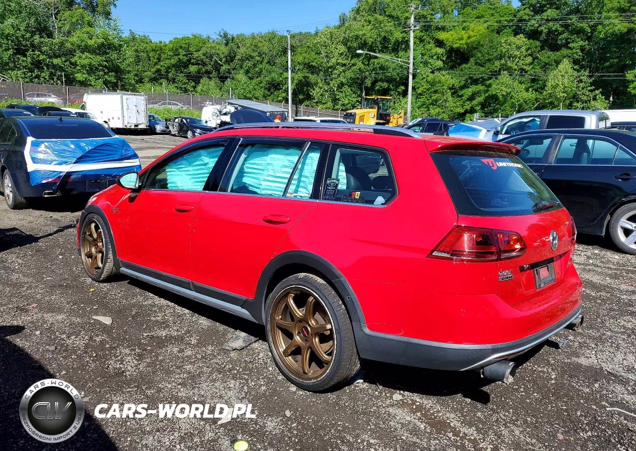 2017 Volkswagen Golf Alltrack S VIN:3VWH17AU4HM506835 - 2
