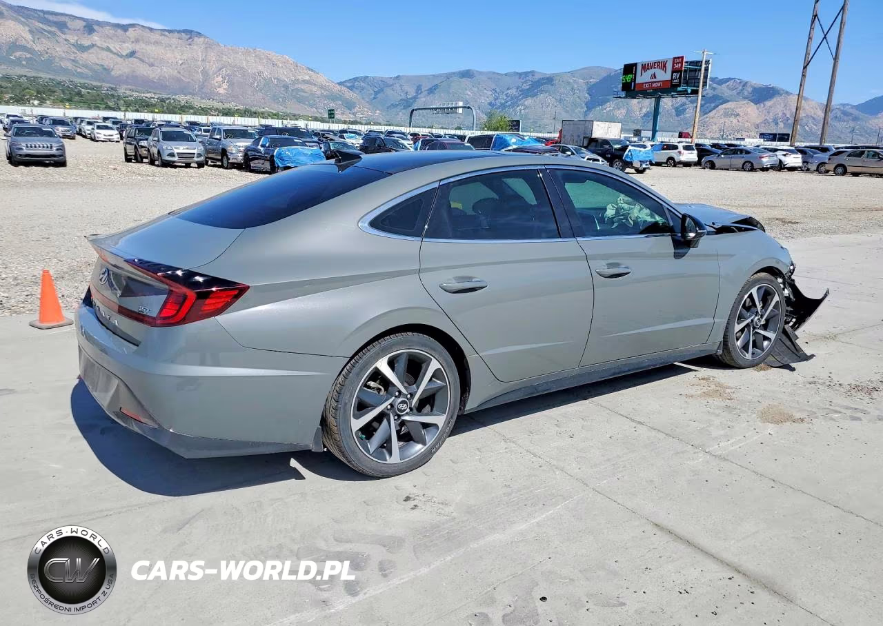 2022 Hyundai Sonata Sel Plus VIN:5NPEJ4J29NH138480 - 3