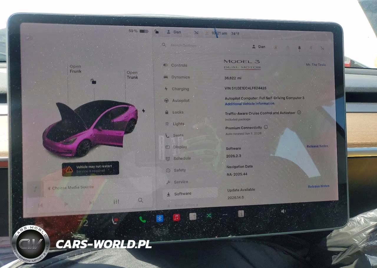 2020 Tesla Model 3 VIN:5YJ3E1EC4LF624428 - 9