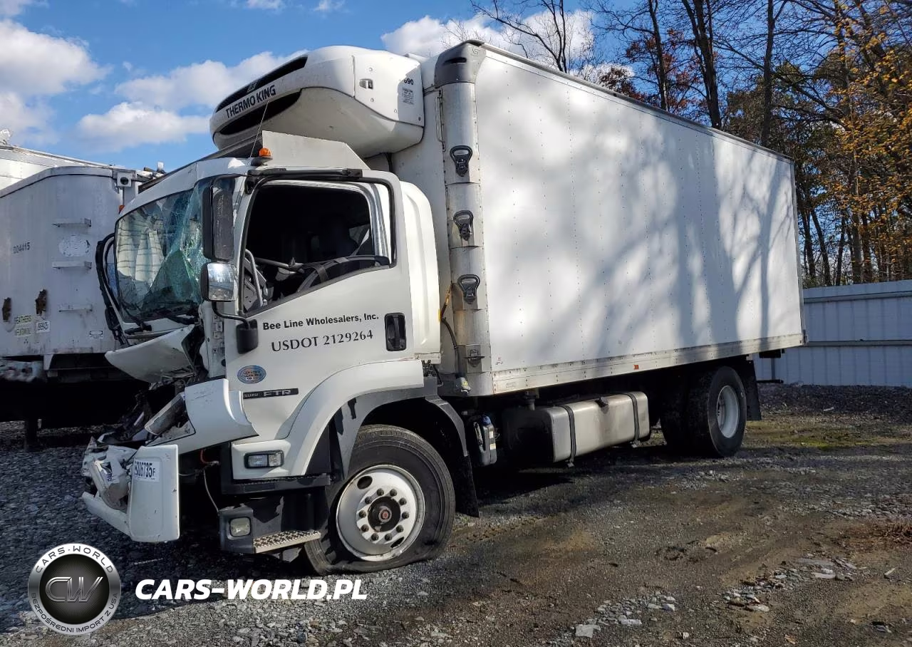 2019 Isuzu Ftr Refrigerated Box Truck