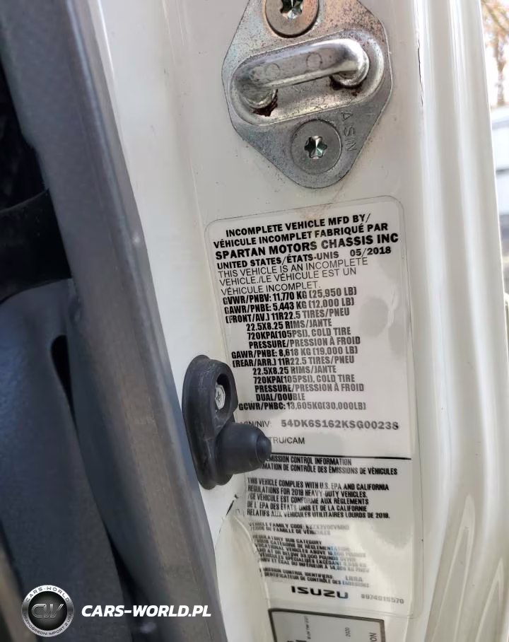 2019 Isuzu Ftr Refrigerated Box Truck VIN:54DK6S162KSG00238 - 13
