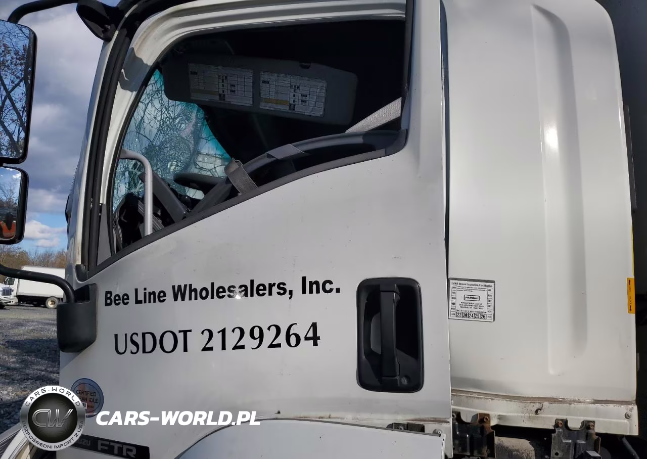 2019 Isuzu Ftr Refrigerated Box Truck VIN:54DK6S162KSG00238 - 7