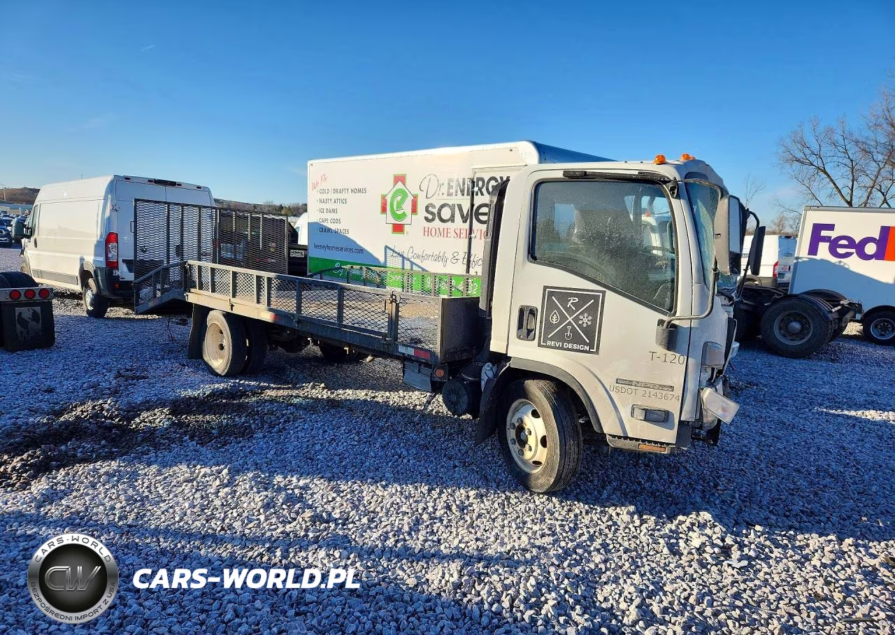 2023 Isuzu Npr Hd Crew Cab Flatbed Truck VIN:54DC4W1D9PS207616 - 4