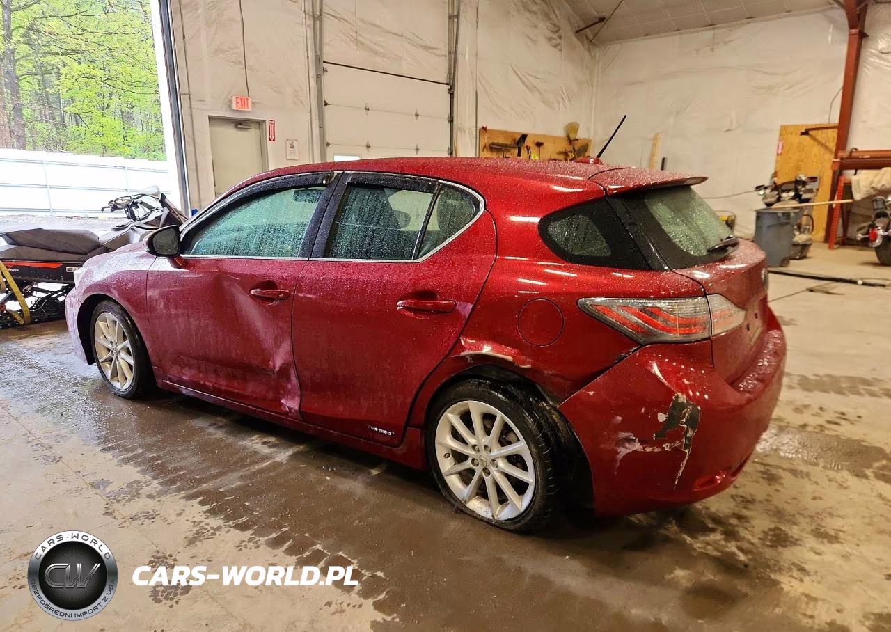 2011 Lexus Ct 200 VIN:JTHKD5BHXB2027340 - 2