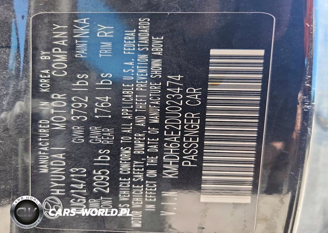 2013 Hyundai Elantra Coupe Gs VIN:KMHDH6AE2DU023474 - 12