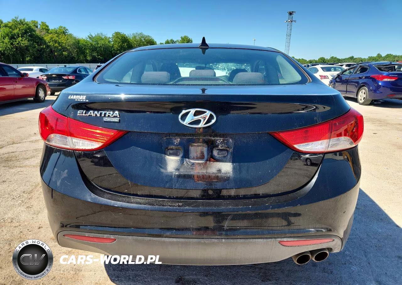 2013 Hyundai Elantra Coupe Gs VIN:KMHDH6AE2DU023474 - 6