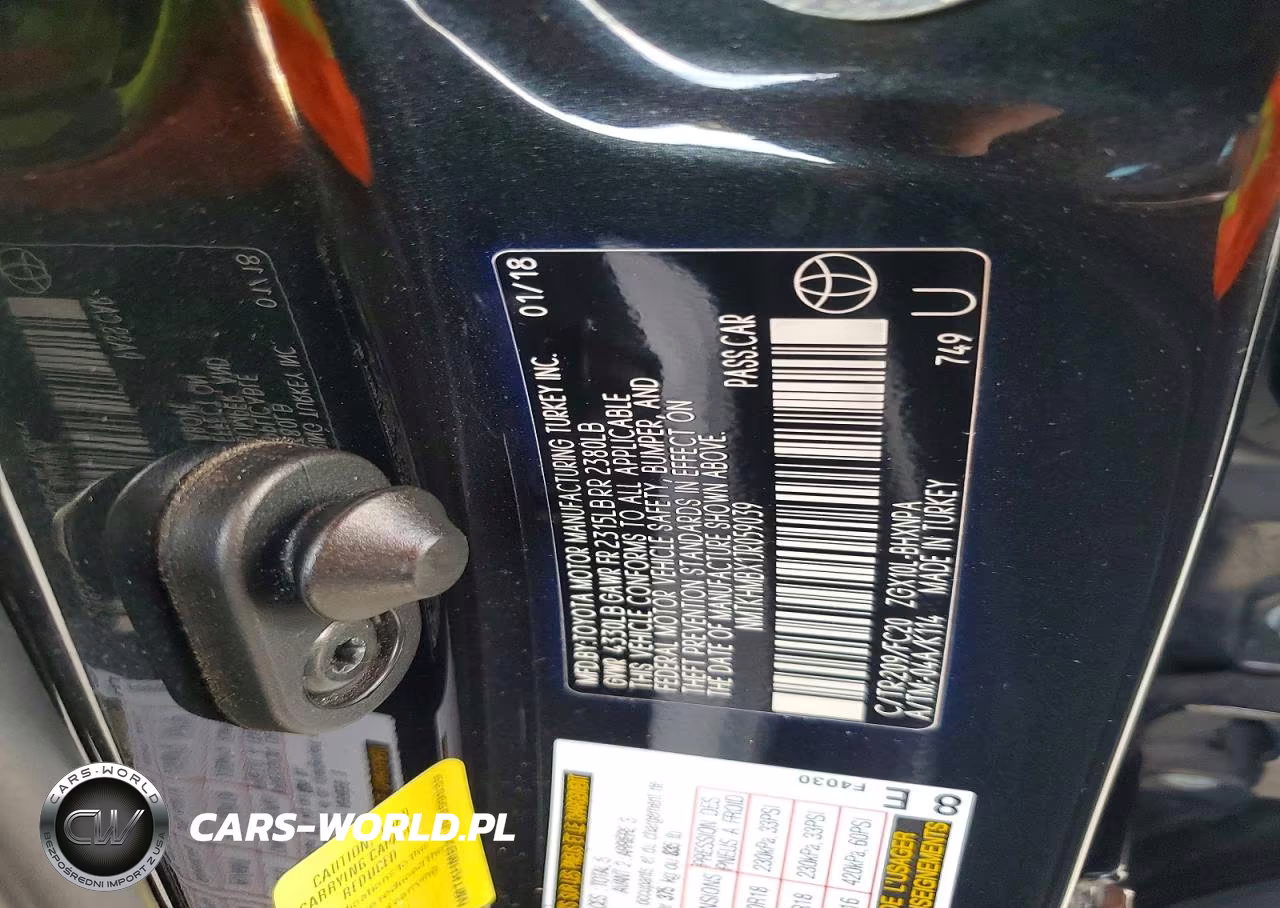 2018 Toyota C-Hr Xle VIN:NMTKHMBX1JR059039 - 12