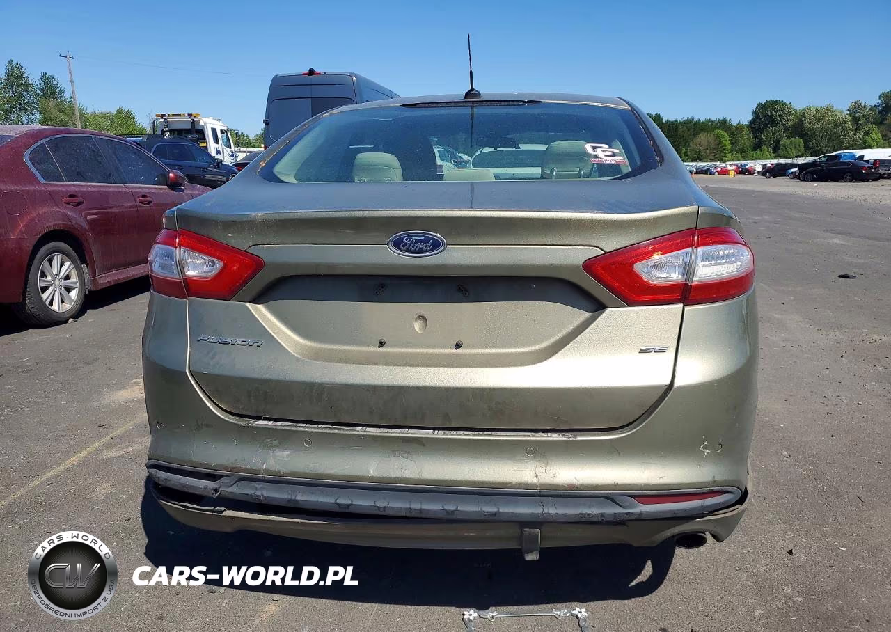 2013 Ford Fusion Se VIN:3FA6P0H77DR171038 - 6