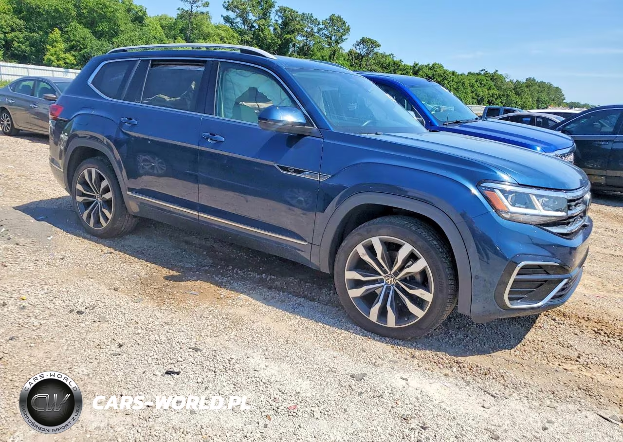 2021 Volkswagen Atlas Sel Premium R-Line VIN:1V2FR2CA4MC544181 - 4