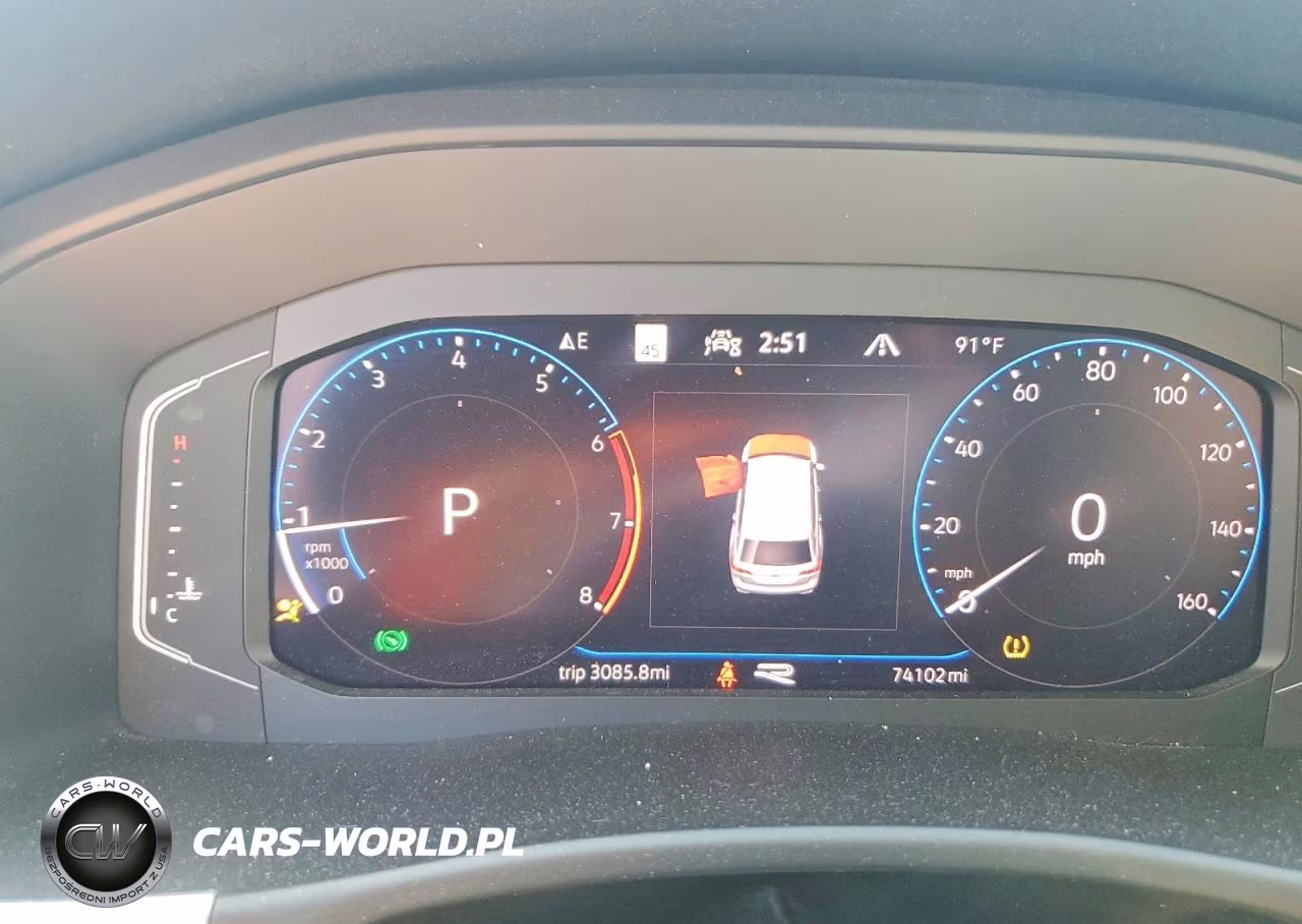 2021 Volkswagen Atlas Sel Premium R-Line VIN:1V2FR2CA4MC544181 - 9