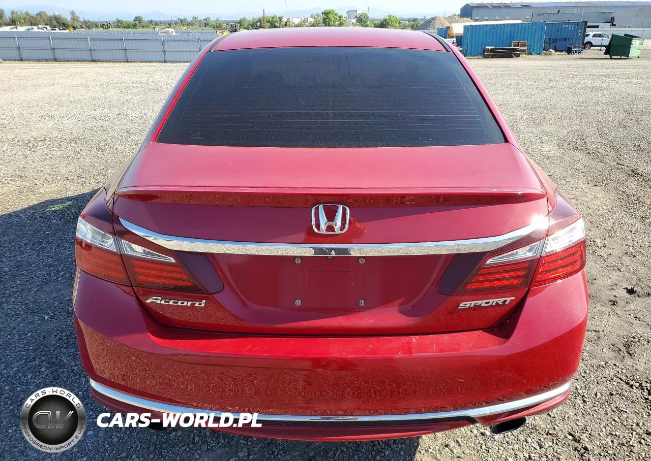 2017 Honda Accord Sport VIN:1HGCR2F59HA202103 - 6