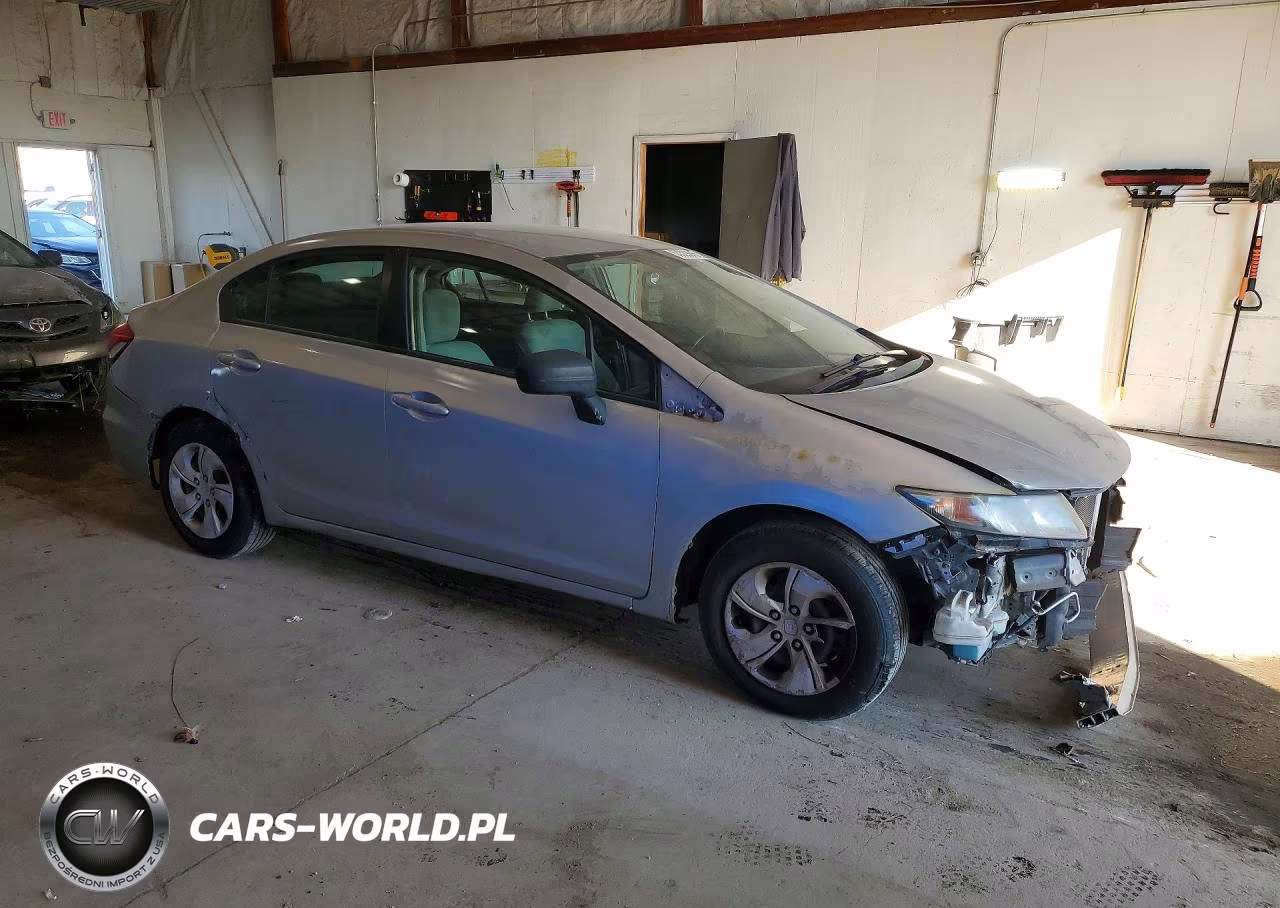 2014 Honda Civic Lx VIN:19XFB2F59EE069058 - 4