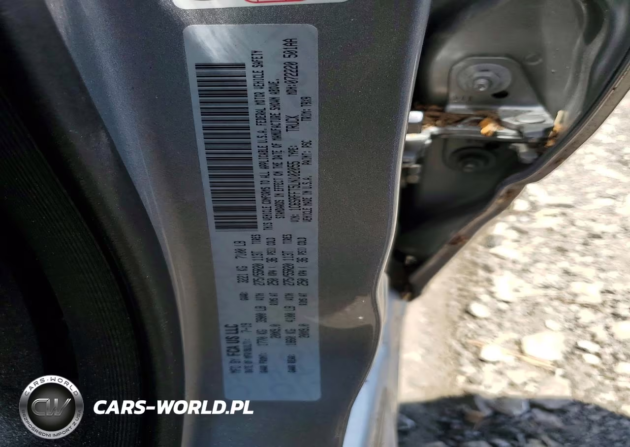 2020 Ram 1500 Big Horn VIN:1C6SRFFT5LN102055 - 12