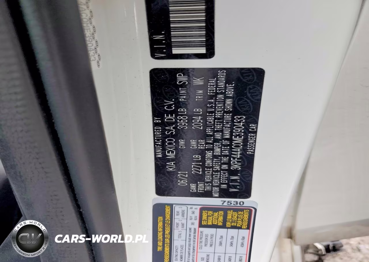 2021 Kia Forte Gt VIN:3KPF44AC0ME390433 - 12