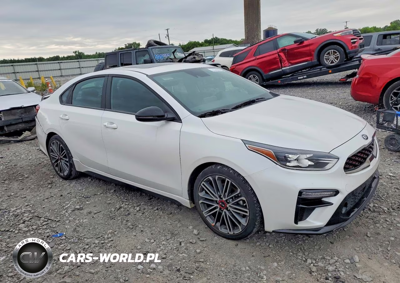 2021 Kia Forte Gt VIN:3KPF44AC0ME390433 - 4