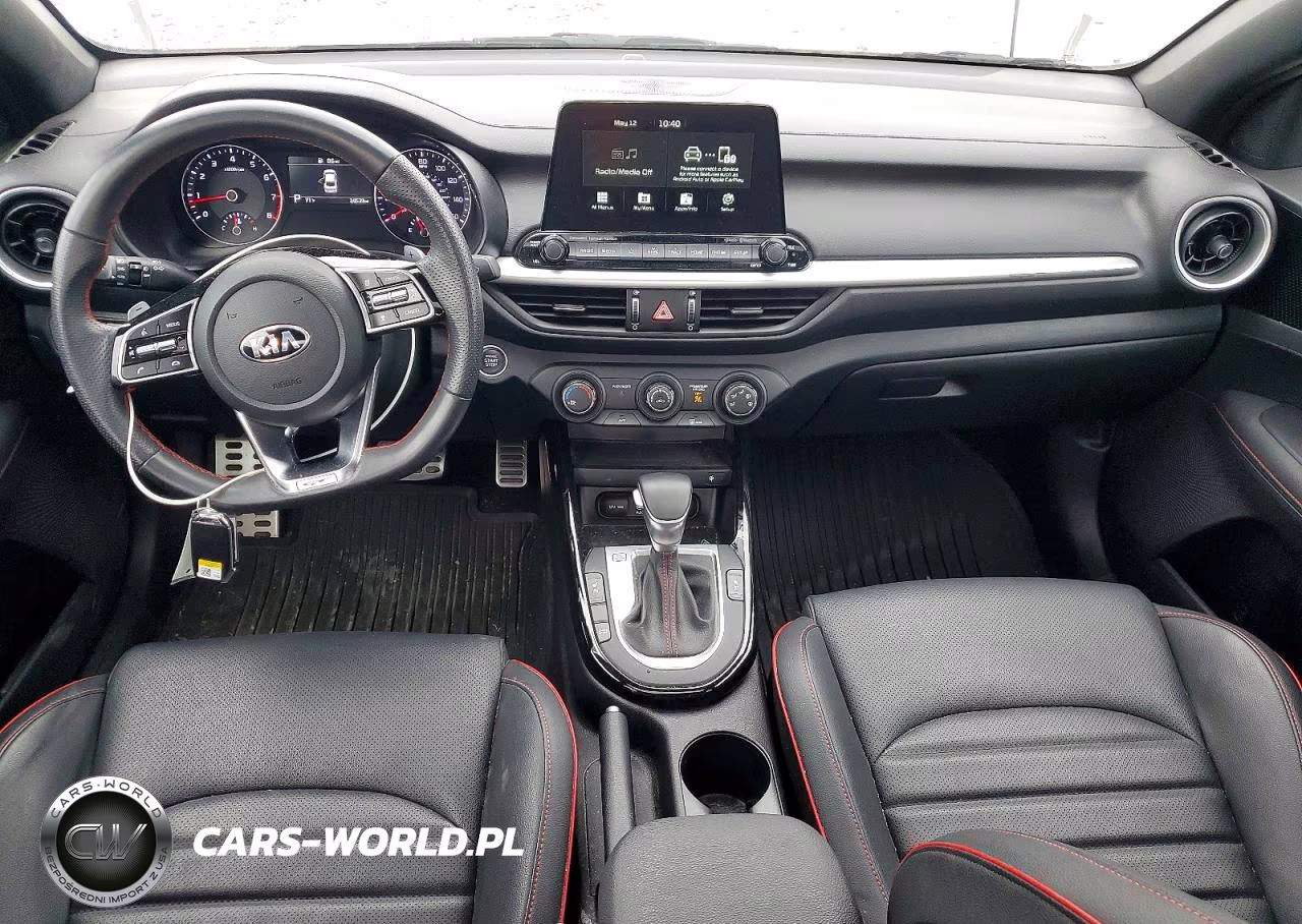 2021 Kia Forte Gt VIN:3KPF44AC0ME390433 - 8
