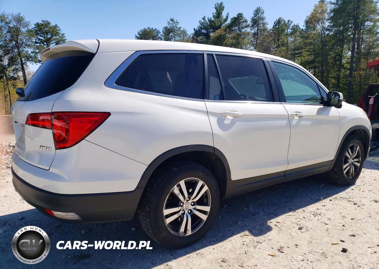 2016 Honda Pilot Exln VIN:5FNYF6H7XGB055539 - 3