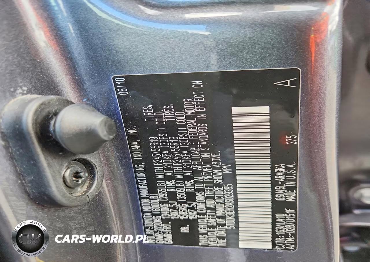 2010 Toyota Highlander Limited VIN:5TDDK3EH2AS029395 - 13