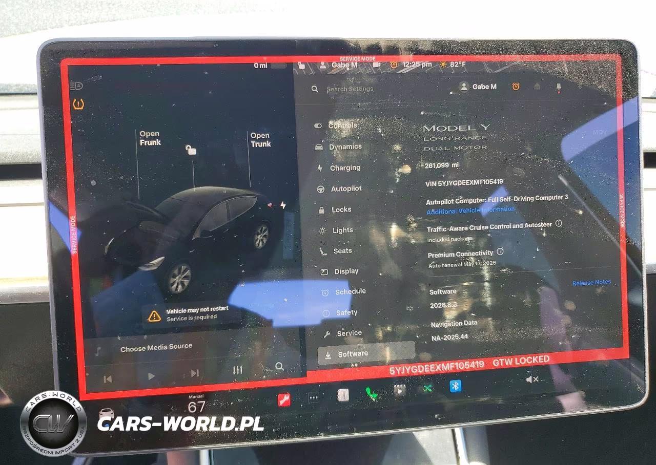 2021 Tesla Model Y VIN:5YJYGDEEXMF105419 - 9