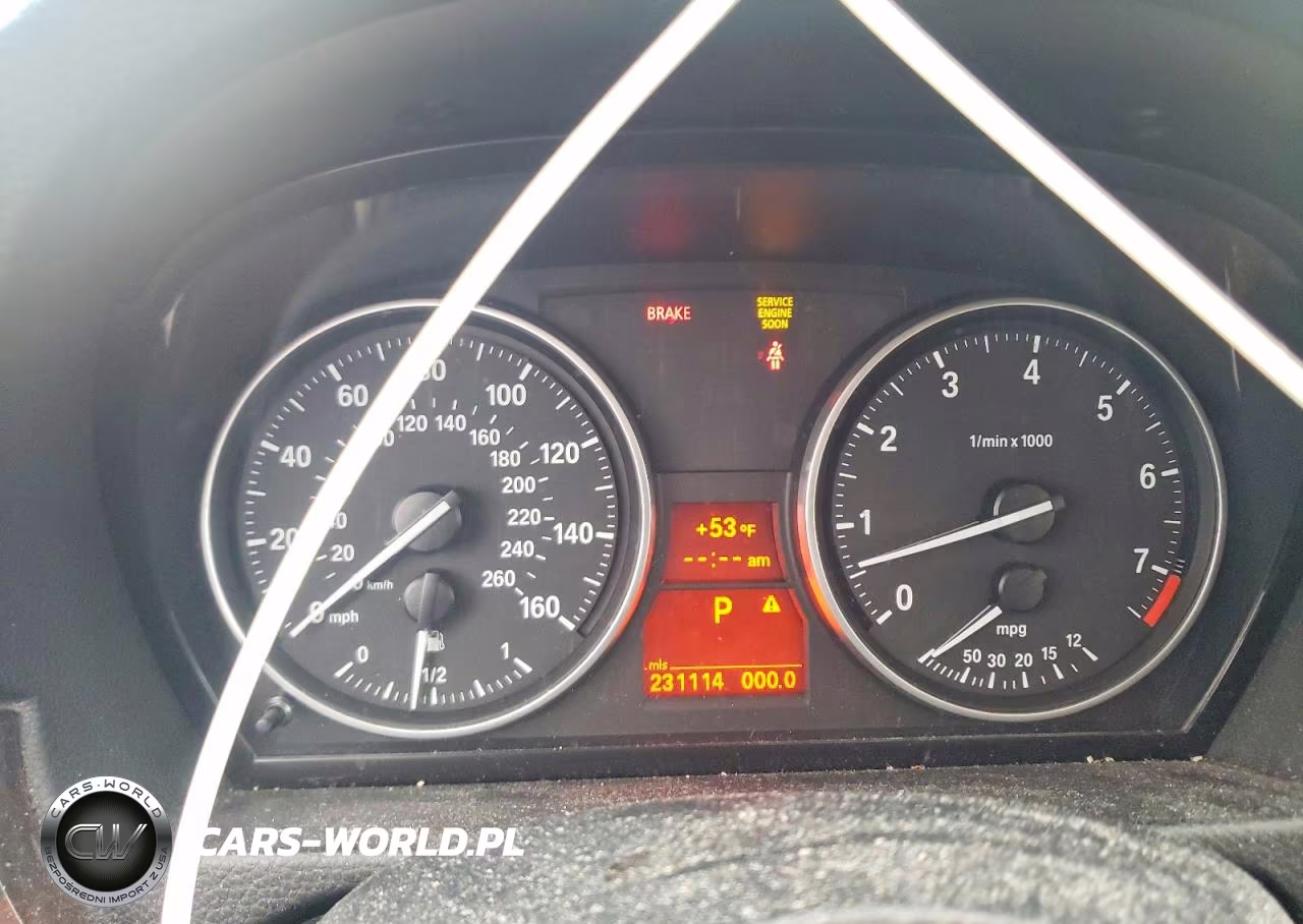 2008 BMW 328 Xi Sulev VIN:WBAVC73578KP37433 - 9