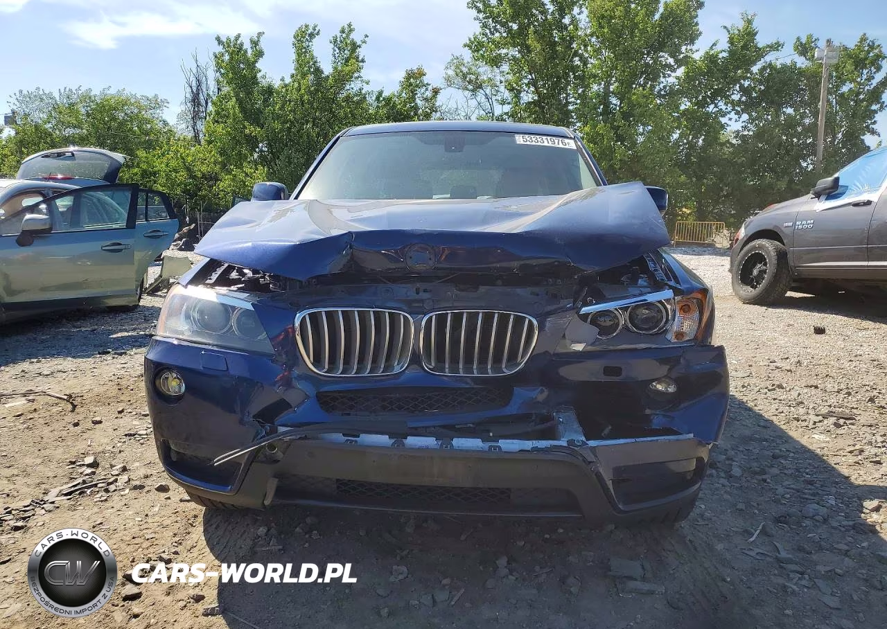 2014 BMW X3 xDrive28I VIN:5UXWX9C56E0D26654 - 5