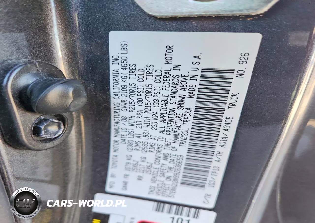 2009 Toyota Tacoma Base VIN:5TENX22N99Z636659 - 12