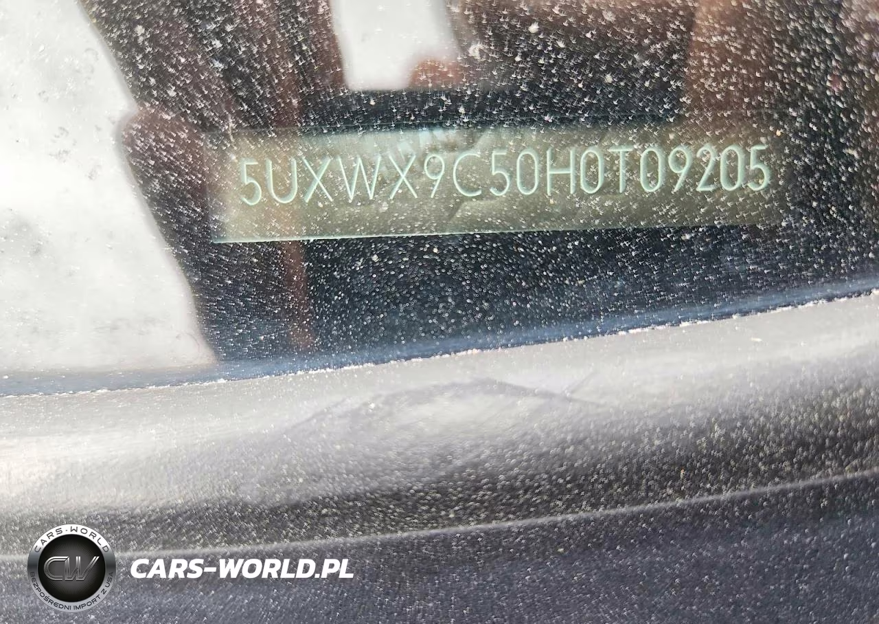 2017 BMW X3 xDrive28I VIN:5UXWX9C50H0T09205 - 13