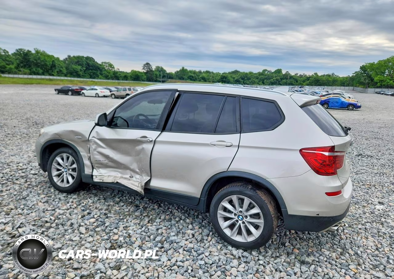 2017 BMW X3 xDrive28I VIN:5UXWX9C50H0T09205 - 2